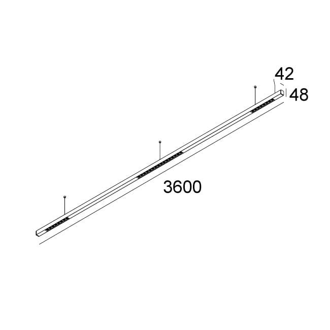 Металлический светодиодный потолочный светильник Deltalight Inform ARCH-00018215 - Вид №3