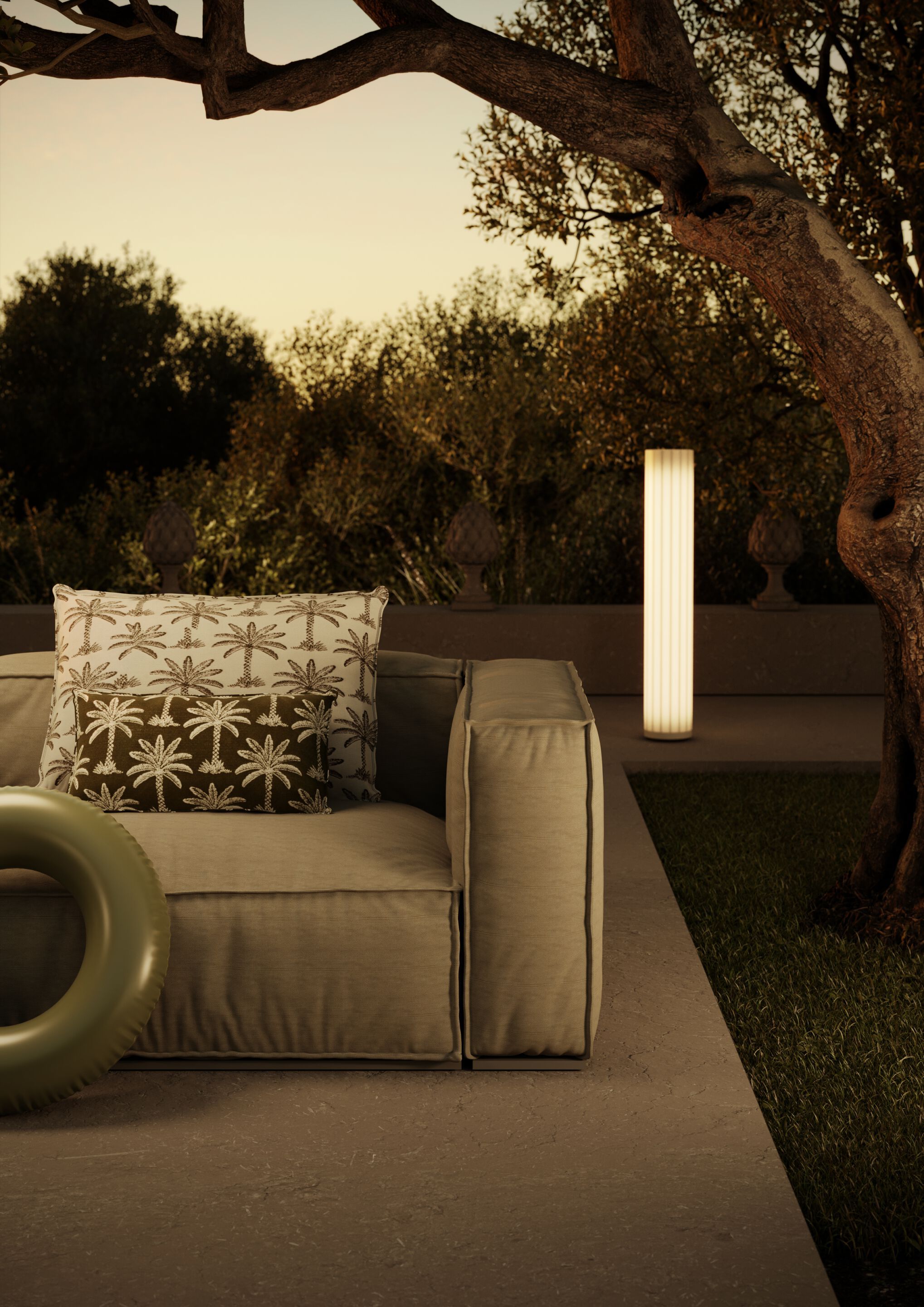 Модульный тканевый диван Vismara Design ALULA ARCH-00045965 - Вид №2