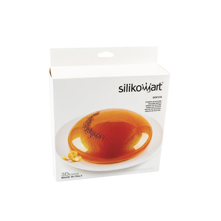 20.363.13.0065 Форма для приготовления пирогов goccia 20 х 7 см силиконовая Silikomart  - Вид №13