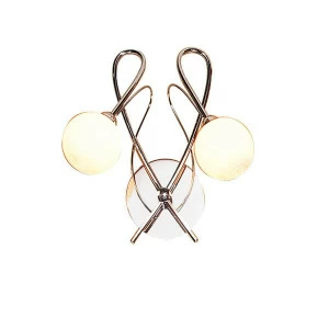 Бра галогеновое на 2 лампы хром "Монка" CL215321 CITILUX МОНКА 00-3930917 Белый;хром