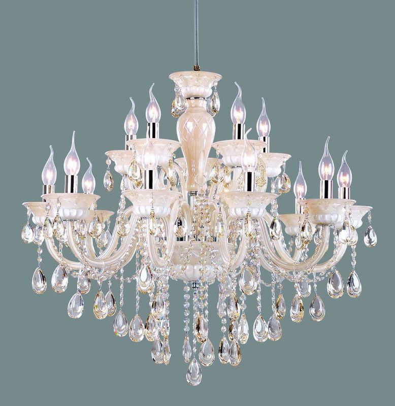 Подвесная люстра Omnilux OML-30503-15 хром OMNILUX ДИЗАЙНЕРСКИЕ 188081 Хром  - Вид №1