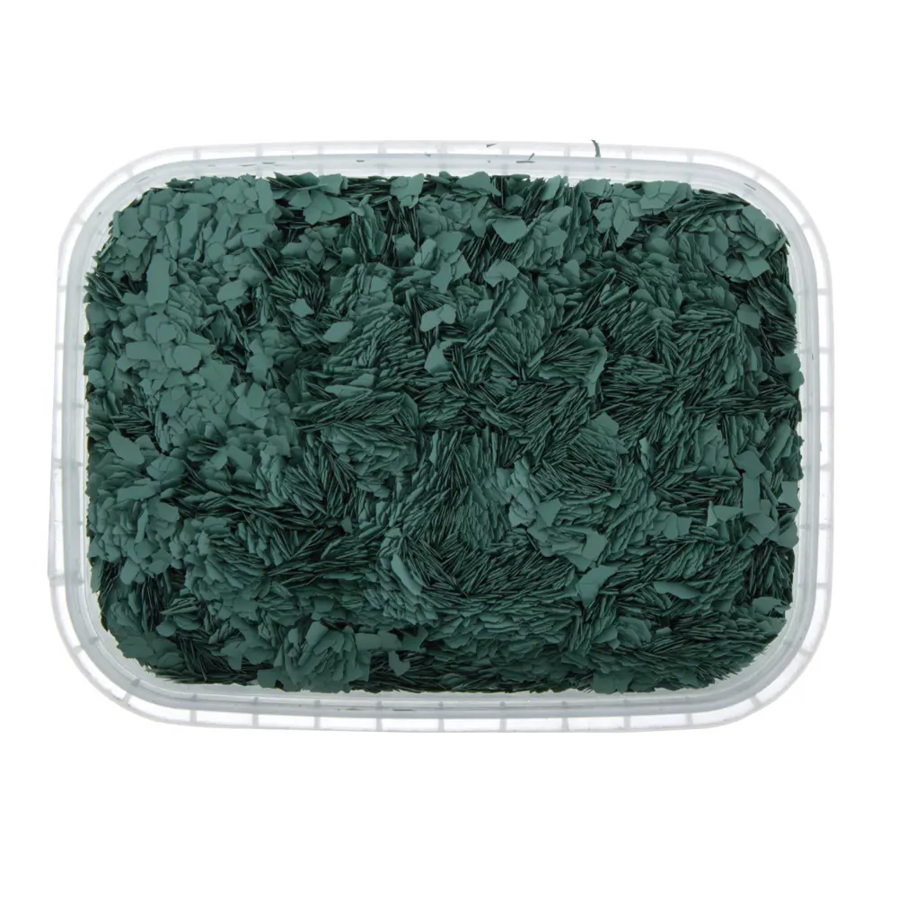 PARITET Декоративная добавка №5 - зеленые акриловые чипсы для жидких обоев 14809177 STLM-0005130 - Вид №1