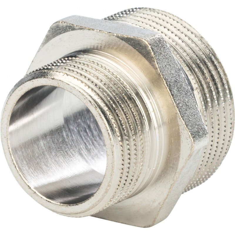 Ниппель переходной НН 1 1/4х1" никель STOUT SFT0004001141 - Вид №2