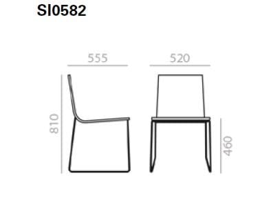 Штабелируемый стул из дуба Andreu World Линейная ARCH-00106199 - Вид №25