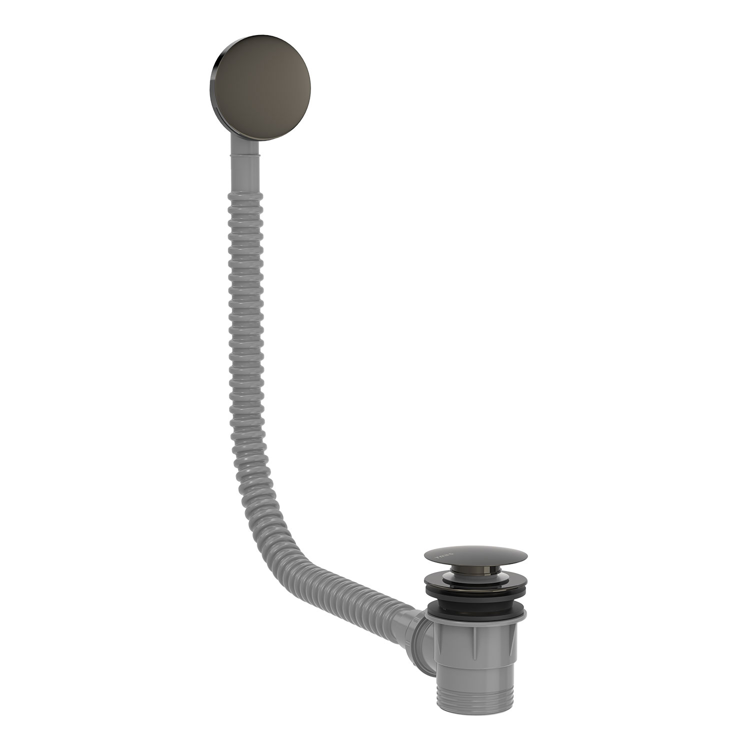 Сливной клапан Click-clack с переливом для ванны-03453420KM TRES Drain