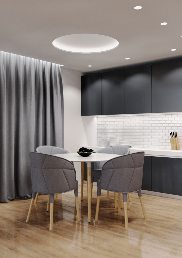 SN 422 Встраиваемый купольный гипсовый светильник Stellanova ATLAS 1020  - Вид №2