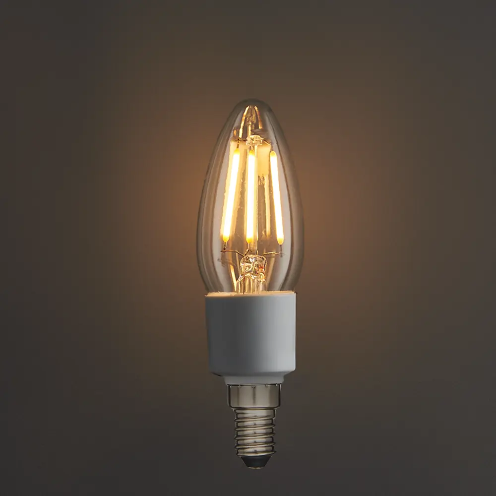 Лампа умная светодиодная Osram Smart Plus E14 220-240 В 4 Вт груша прозрачная 470 лм, теплый белый свет 89143919 STLM-2148902 LEDVANCE  - Вид №2