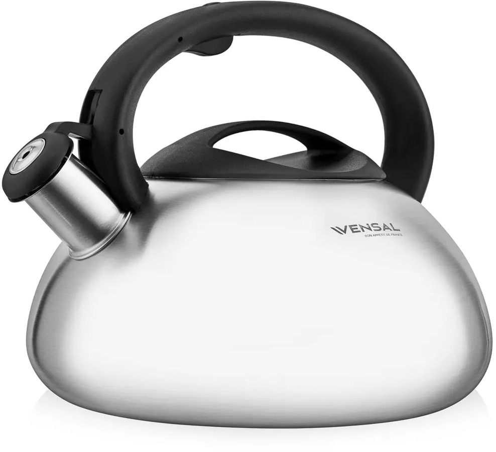 90264432 Чайники Vensal VS3007 3 л нержавеющая сталь цвет серебристый STLM-0868657
