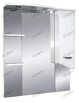 Зеркало Дрея-85 лев. (свет.) MISTY 2312202