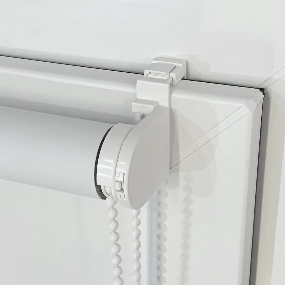 Штора рулонная блэкаут Inspire Santos 80x250 см белая White 0 88300723 STLM-2045835 - Вид №1