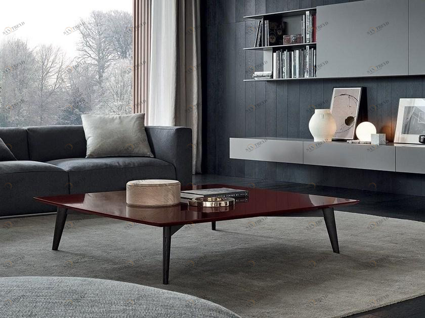 Poliform Лакированный журнальный столик для гостиной sun-id-1503475