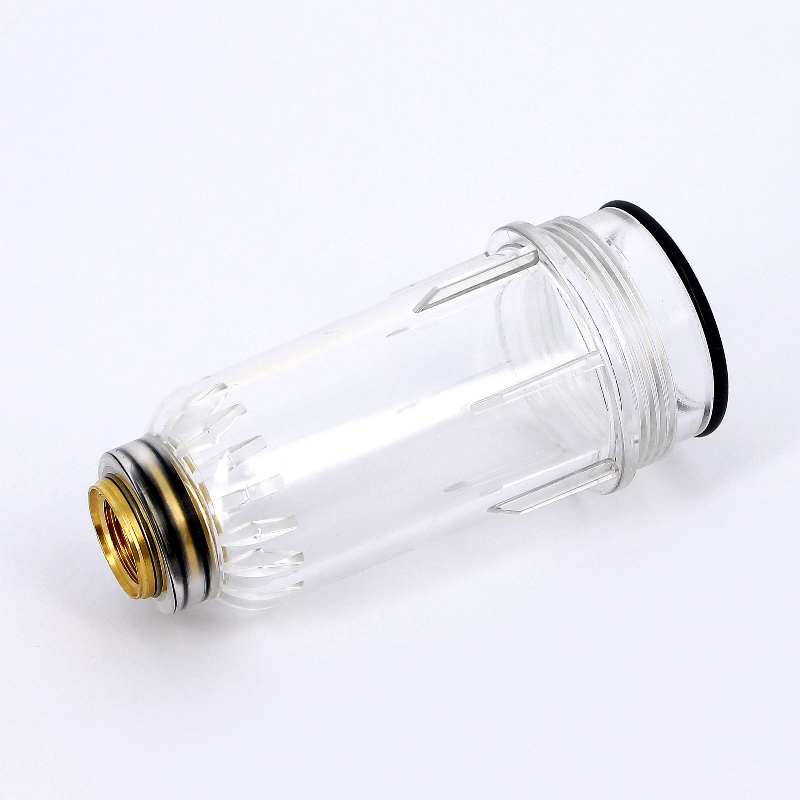 Колба пластиковая для фильтра с манометром TIEMME 1/2"-3/4 0400008 - Вид №2