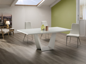 064308 Белый стол 180x90 см Schuller Yuma