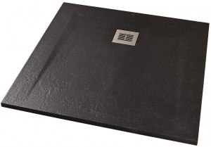 Поддон для душа Sanitana ROCKS 900х900 черный SP301384384100560