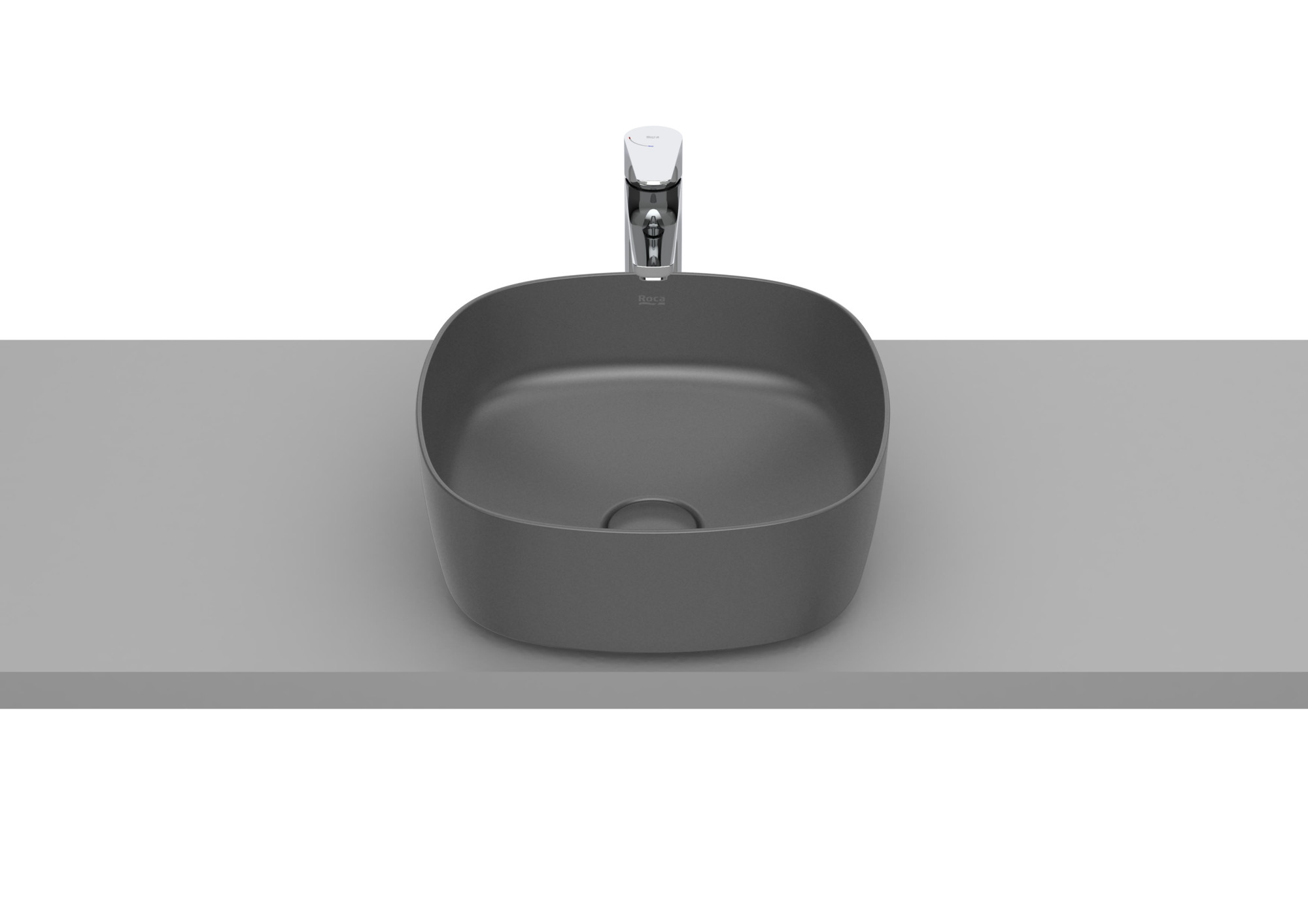 A327502640 SOFT - Умывальник FINECERAMIC® ROCA Inspira A327502640 