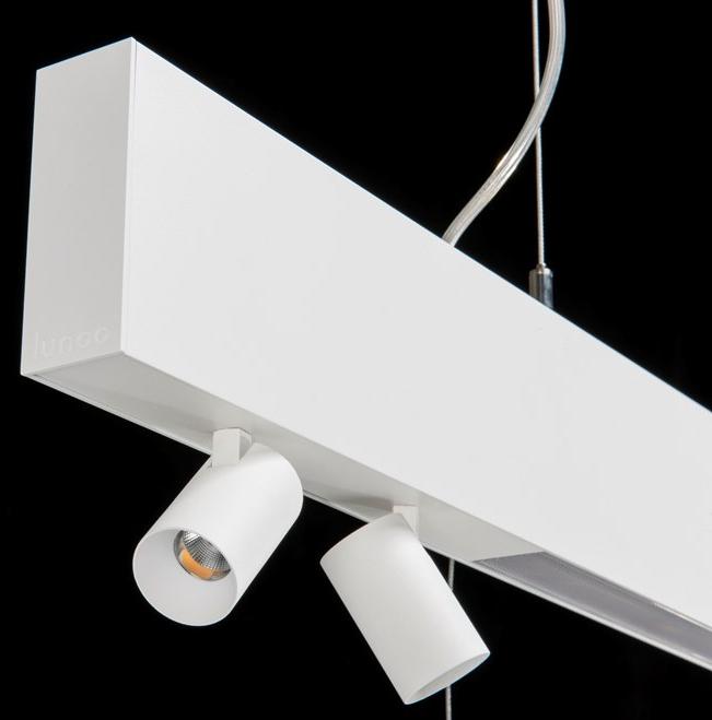 LUNOO Алюминиевый линейный осветительный профиль для точечных светильников для светодиодных модулей sun-id-1468973 - Вид №2
