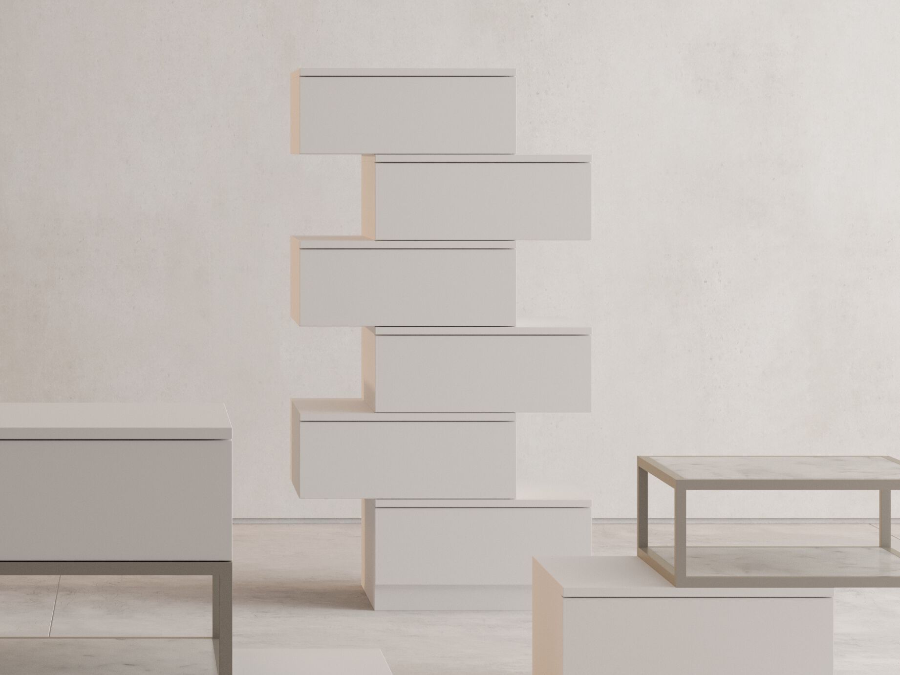 Модульный деревянный комод Giessegi мост ARCH-00124081