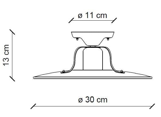 Керамический потолочный светильник FERROLUCE Кантри ARCH-00044118 - Вид №5