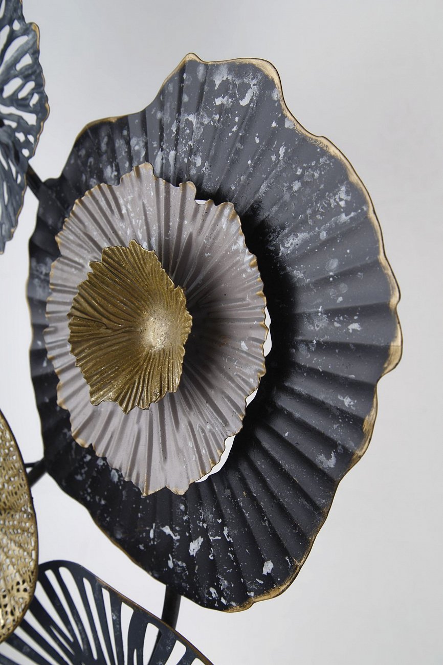 Панно настенное металлическое 66 см 93007 Tomas Stern TOMAS STERN  00-3865434 Серый  - Вид №5