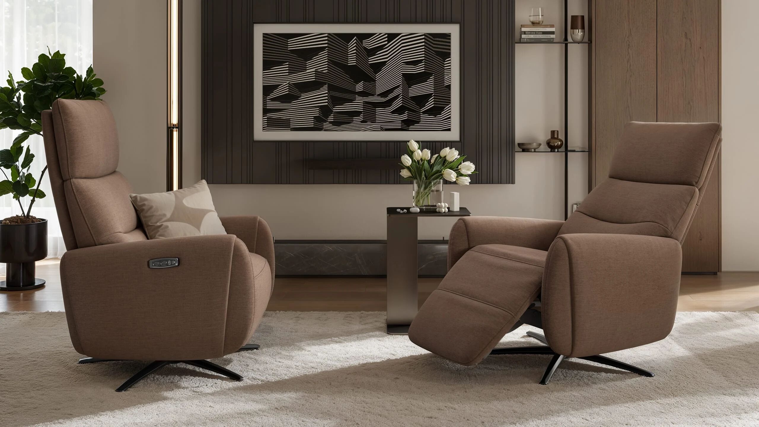 Тканевое кресло с подставкой для ног Sofanella Римини ARCH-00115168 - Вид №2