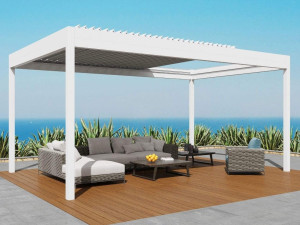 Самонесущая пергола из алюминиевой фольги