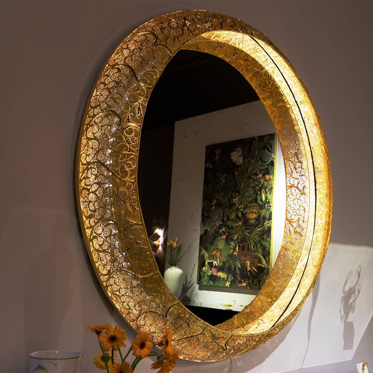 Зеркала Ring Filigree Mirror Covethouse BOCA DO LOBO  - Вид №1