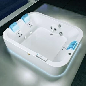 Ванна с гидромассажем "HYDRO TOP" Aquasoul Extra напольная 9443-588A