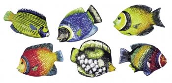 3649500 Форма для литья: Рыбка, 9 см, 6 фрагментов Rayher 