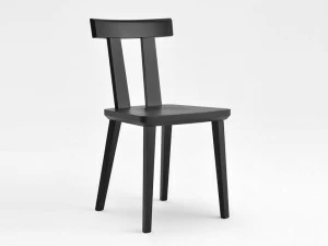 SIPA Стул из лакированного дерева Milano