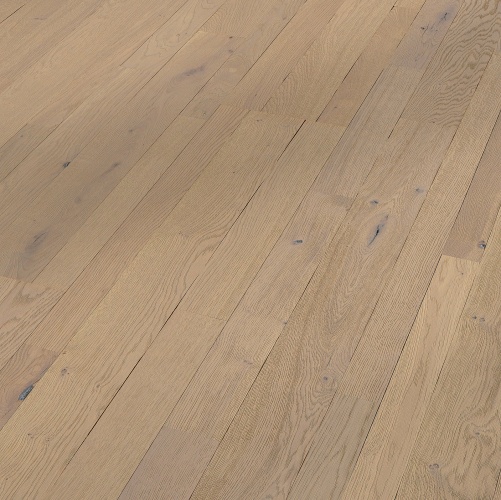 Паркетная доска Meister PС 400 Style Античный серый 8266 Дуб Рустик с брашью (Текстурированная) 2400х255 мм 2300200055 - Вид №1