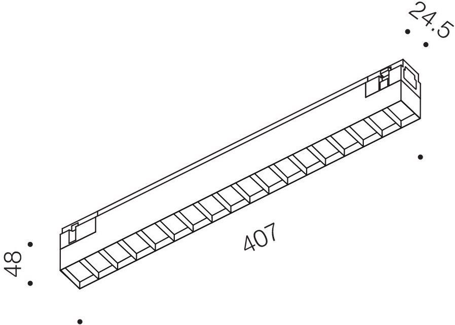 Centrsvet Встраиваемое светодиодное освещение трека Infinity sun-id-1398247 - Вид №4