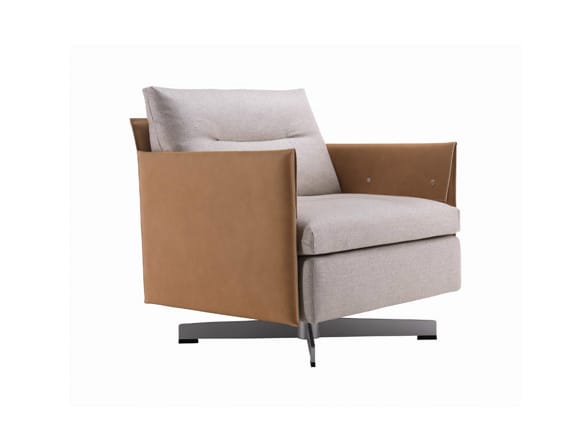 Вращающееся кресло Poltrona Frau коллекция-диваны и кресла ARCH-00065925 - Вид №2