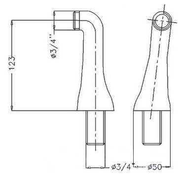 Полуколонны MIGLIORE Ricambi ML.RIC-20.279.CR, хром  - Вид №3
