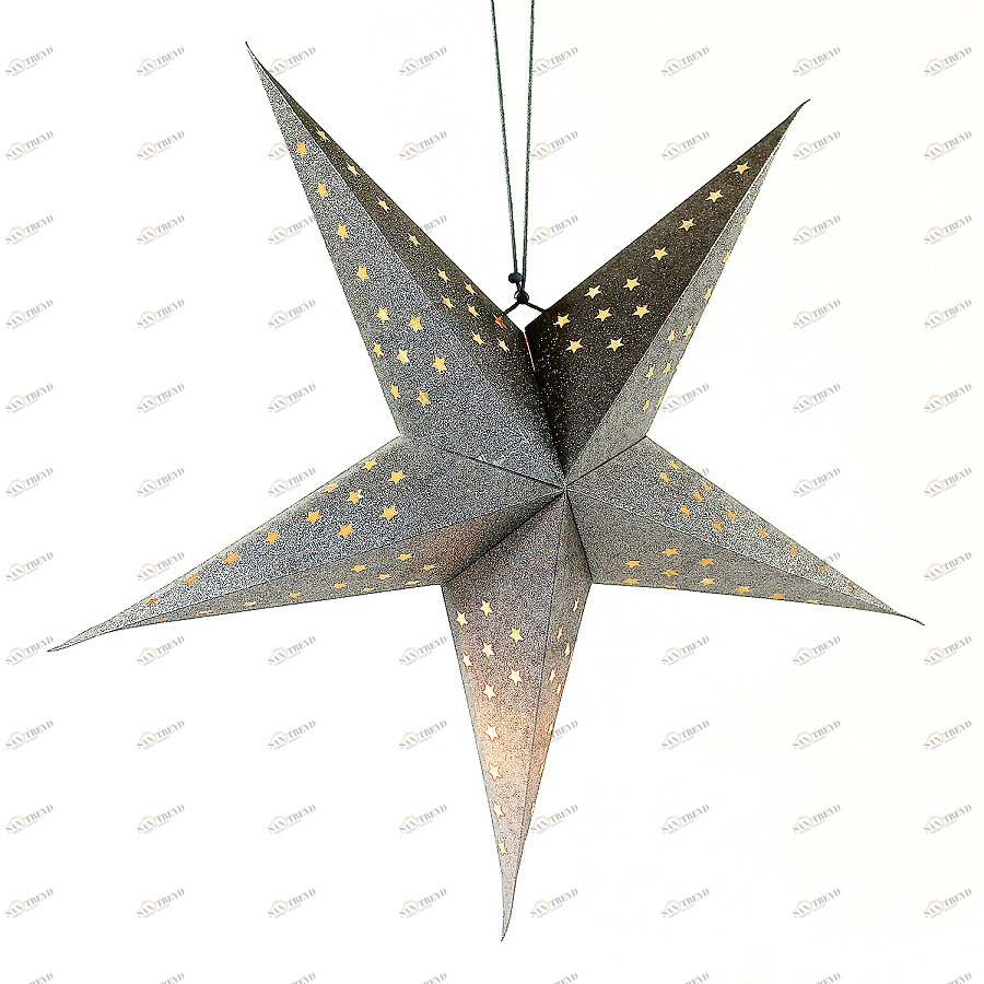 Led-светильник подвесной 60 см "Звезда серебряная" Star ENJOYME  253058 Серебро 