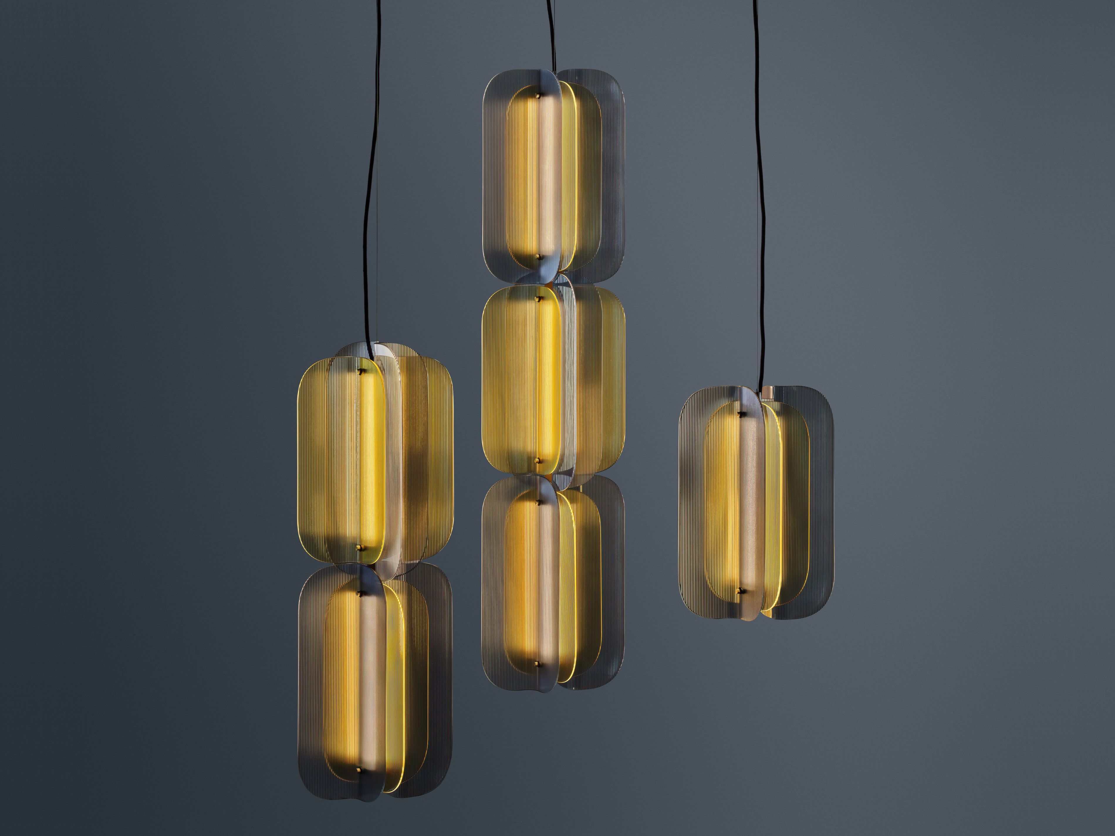 Стеклянный подвесной светильник Quasar Fold ARCH-00062797