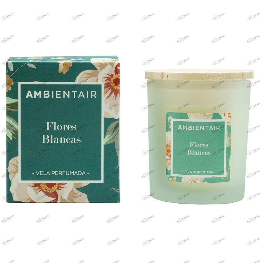 Свеча ароматическая «Белые цветы» Floral 30 ч Ambientair VV001FBAAF