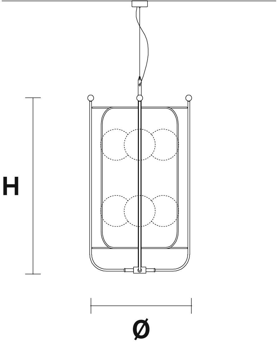 Masiero Люстра из крашеного металла Papilio sun-id-1412677 - Вид №1