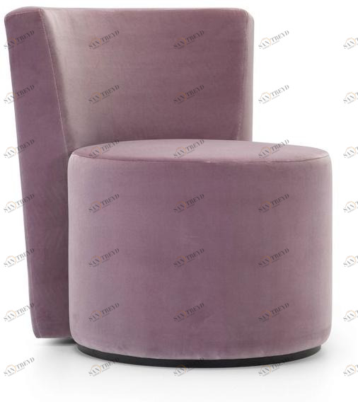 Domingo Salotti Мягкое кресло со съемной обивкой из ткани в современном стиле по контракту Dalt sun-id-1418206