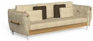 Talenti 3-х местный тканевый садовый диван Domino Domdiv