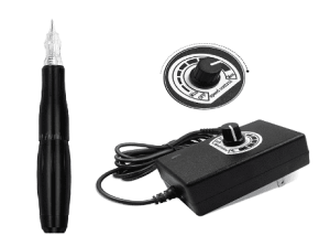 38603 Модульная машинка для татуажа Biomaser c блоком питания Pro (BMX001) Biomaser (Биомейзер)