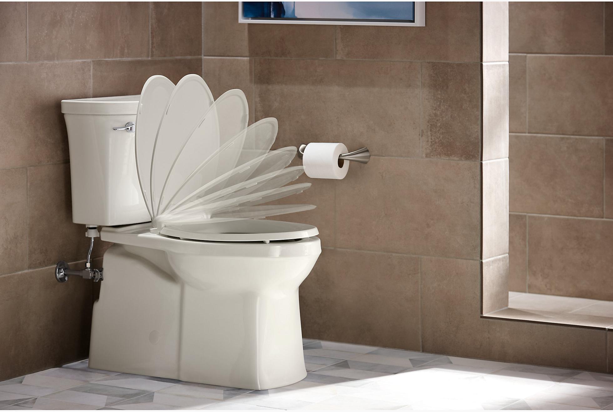 KOHLER Удлиненное сиденье для унитаза Cachet Quiet-Close  K-4636-0  - Вид №13