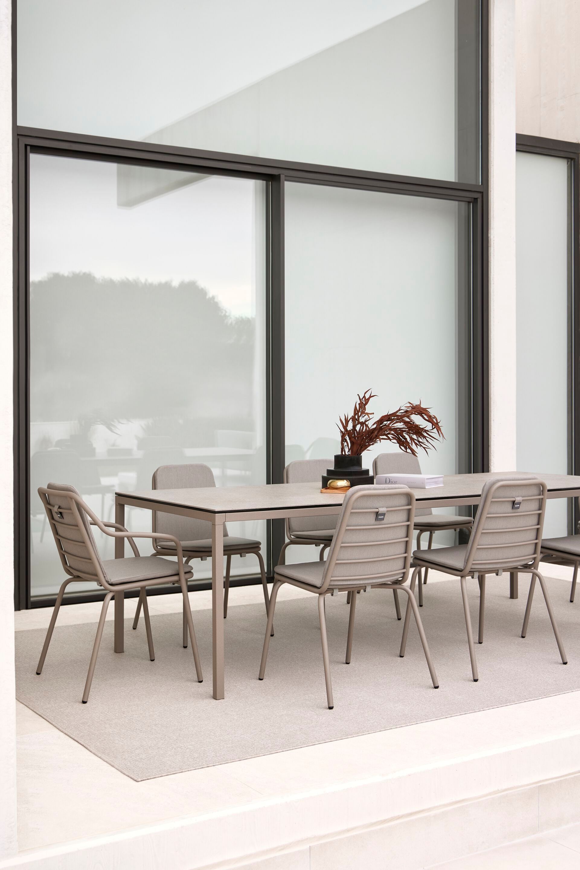 Напольный прямоугольный полипропиленовый ковер MUSOLA MILPA ARCH-00111932 - Вид №7