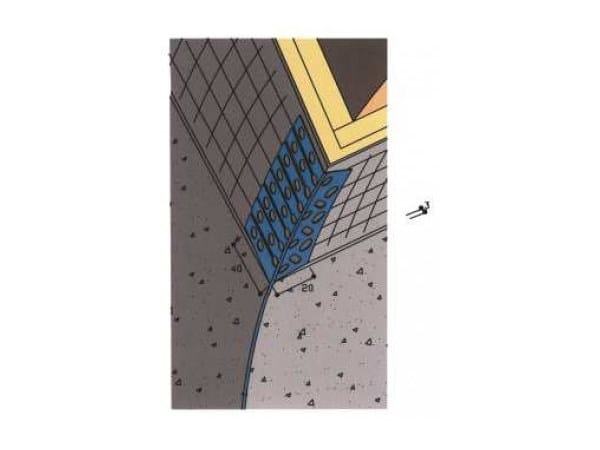 Профиль защитного выступа EDILFERRO TRAVEST ART. 5300 ARCH-00004256