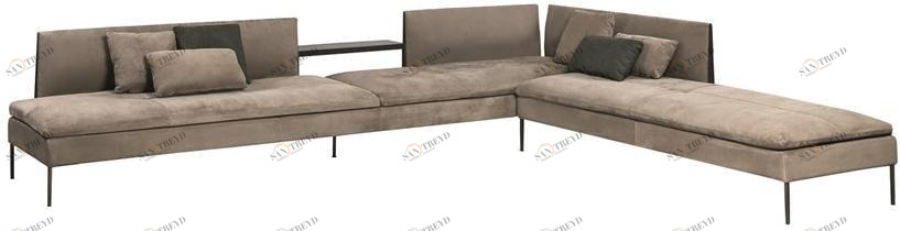 Shake Модульный диван из нубука Boston sun-id-1448837