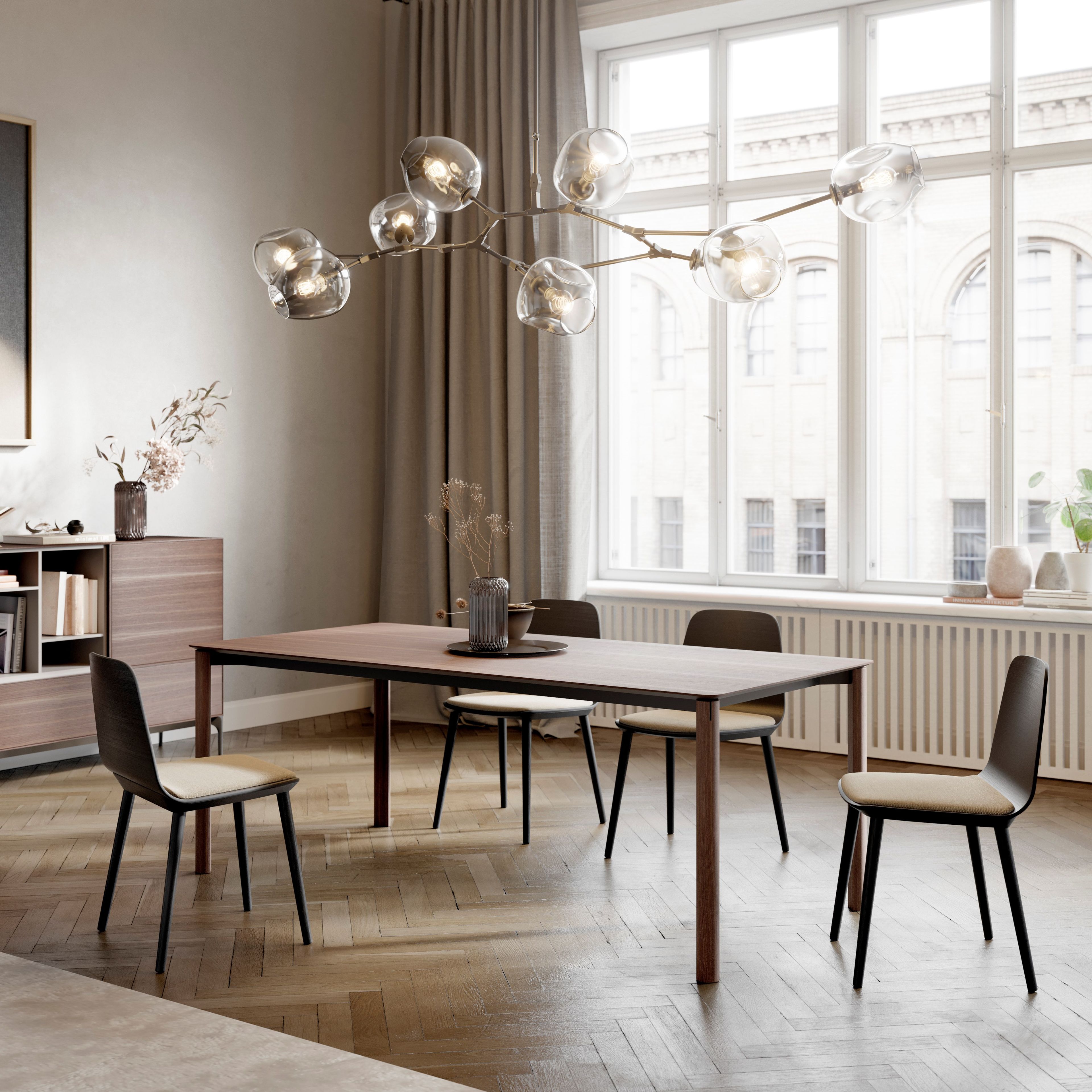 Обеденный стол из шпона TREKU Laga ARCH-00121186 - Вид №2