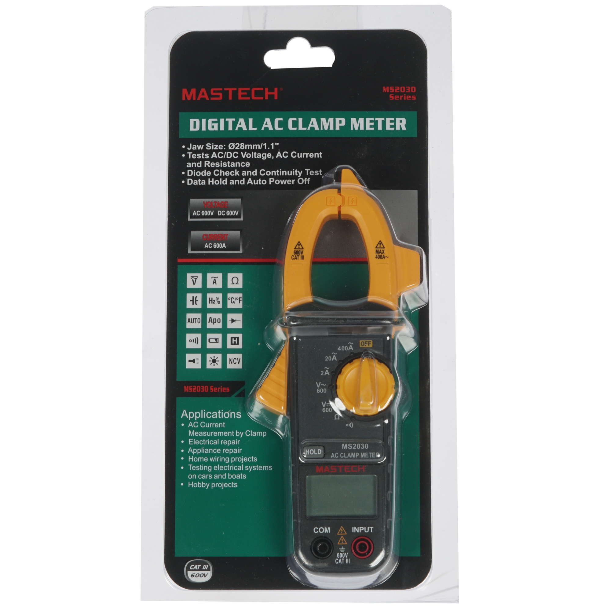 Клещи токоизмерительные Mastech MS2030 1128044 STDN-0016823 - Вид №5