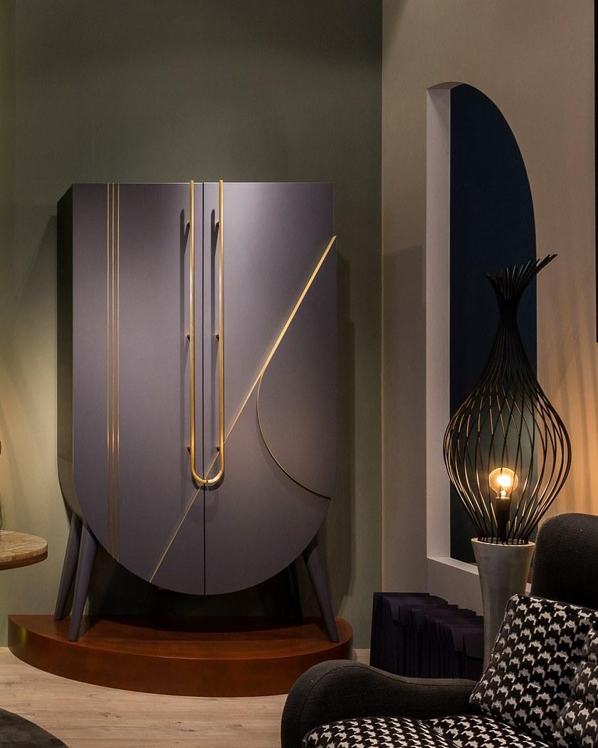 Greenapple Буфет из лакированного дерева со встроенной подсветкой Perfect raw G702229  - Вид №6