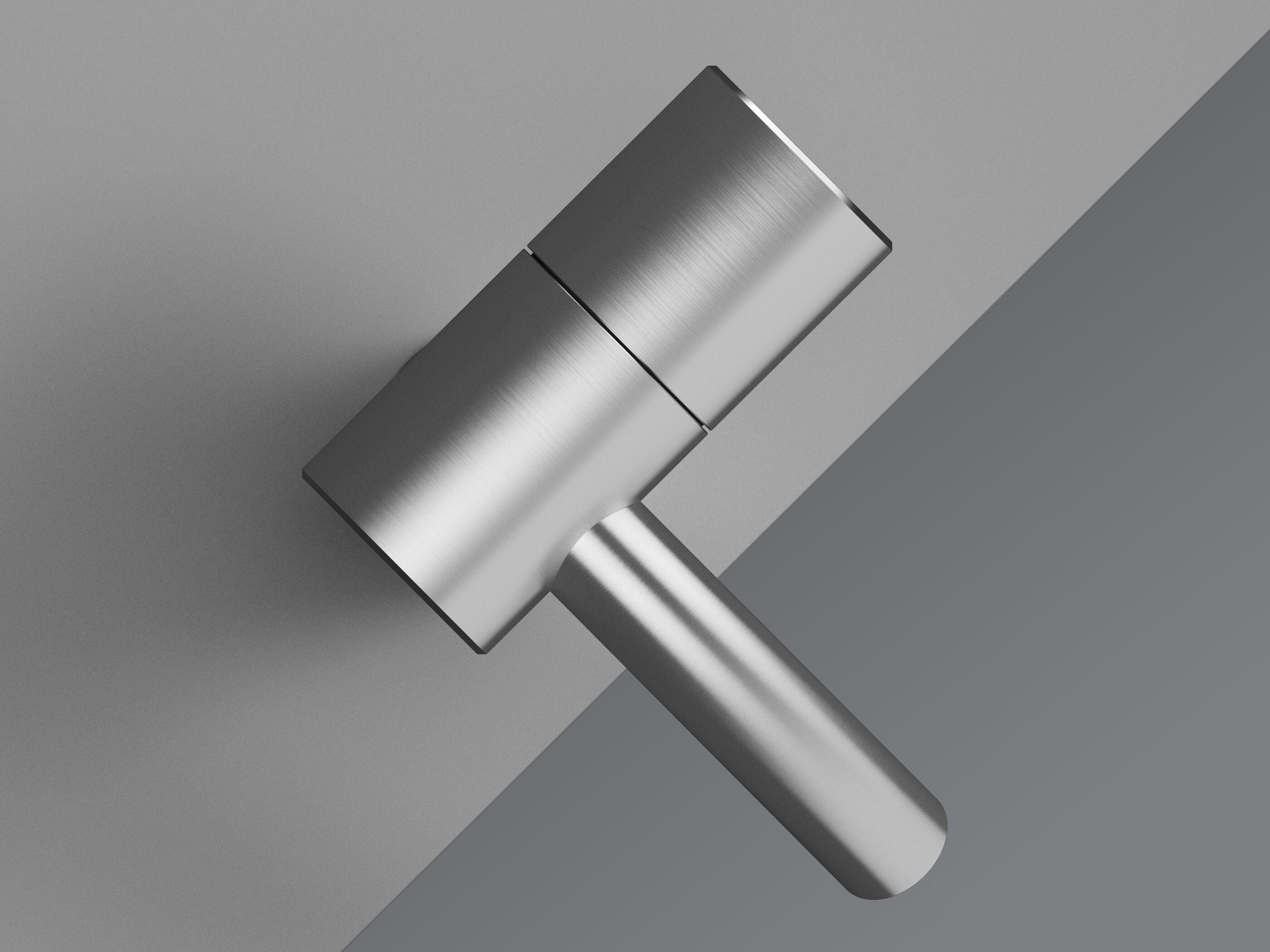 Смеситель для раковины из нержавеющей стали с одним отверстием Quadrodesign Hum ARCH-00094288 - Вид №1