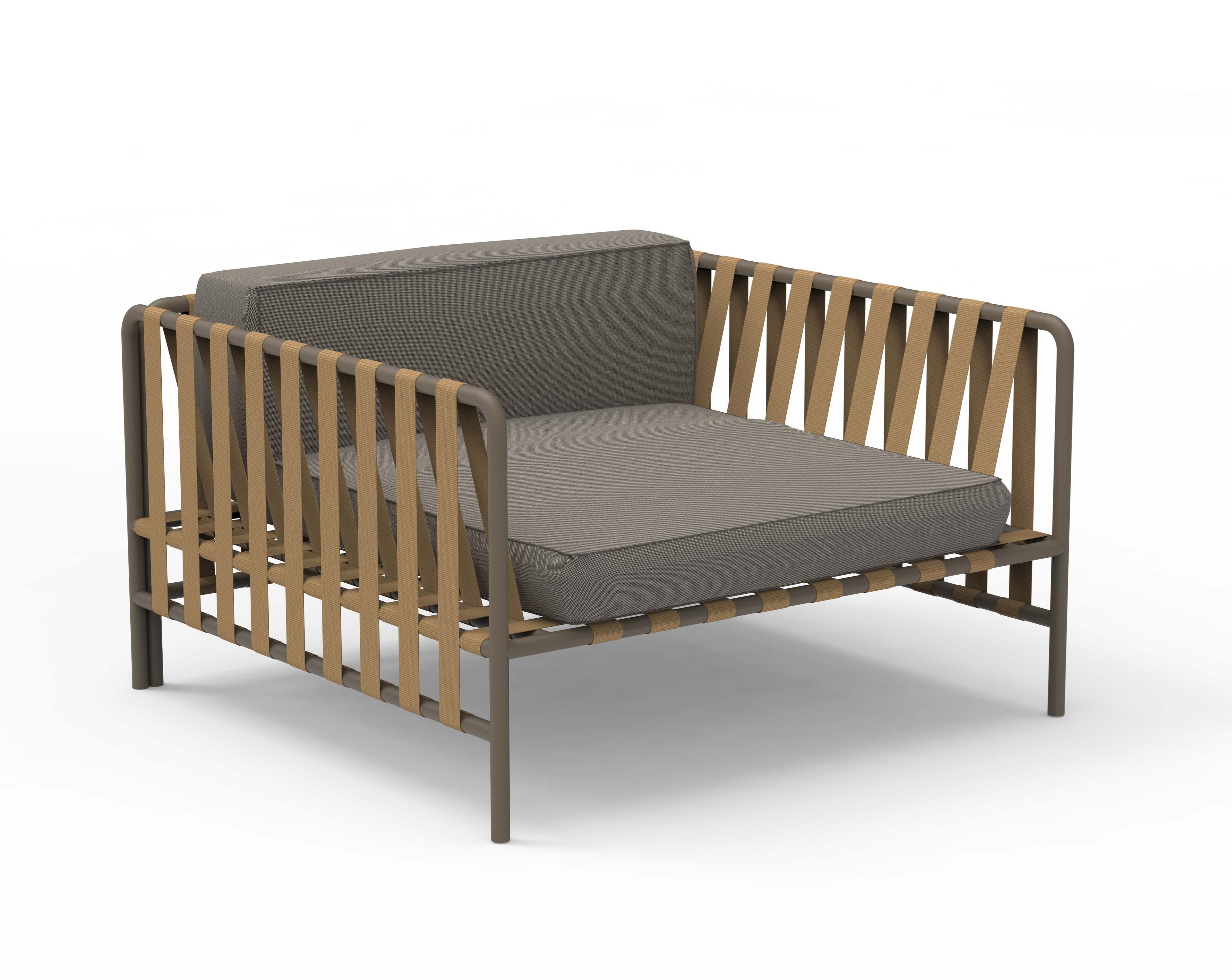 Алюминиевое садовое кресло с подлокотниками GANDIABLASCO Onsen ARCH-00106669 - Вид №34