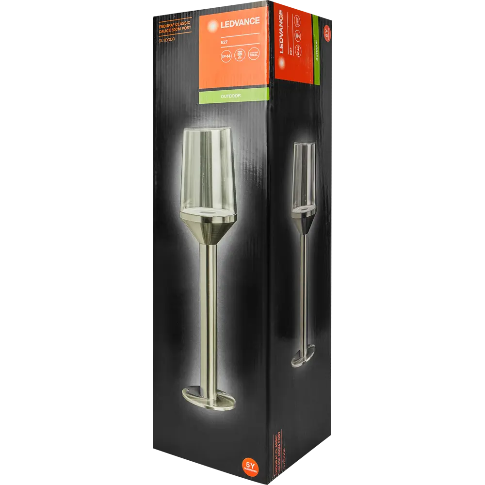 Столб уличный Ledvance «Endura Classic» ST 50 см цвет черно-серебристый STLM-2070957 - Вид №8